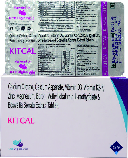 Kitcal Tab view 2